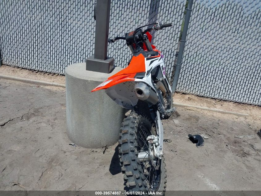 2024 Ktm 450 Sx-F VIN: VBKSXS436RM339693 Lot: 39574887