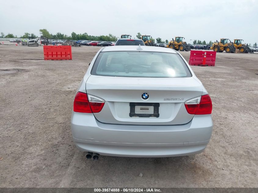 2007 BMW 328 Xi VIN: WBAVC93537K031697 Lot: 39574888