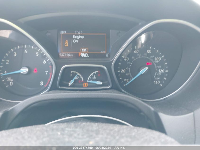 2016 Ford Focus Se VIN: 1FADP3F22GL291610 Lot: 39574890