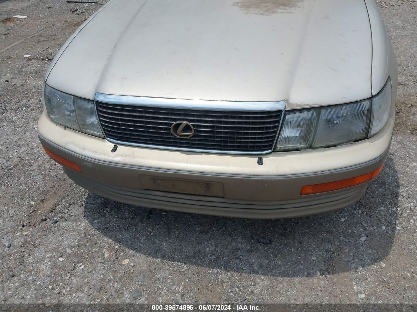 1991 Lexus Ls 400 VIN: JT8UF11E2M0081569 Lot: 39574895