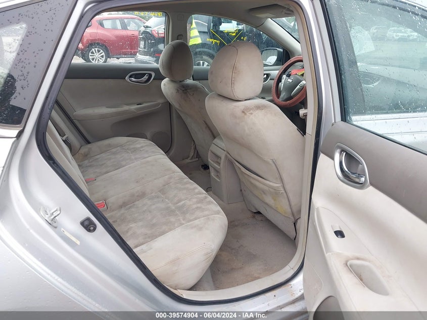 2013 Nissan Sentra Sv VIN: 3N1AB7AP6DL675396 Lot: 39574904