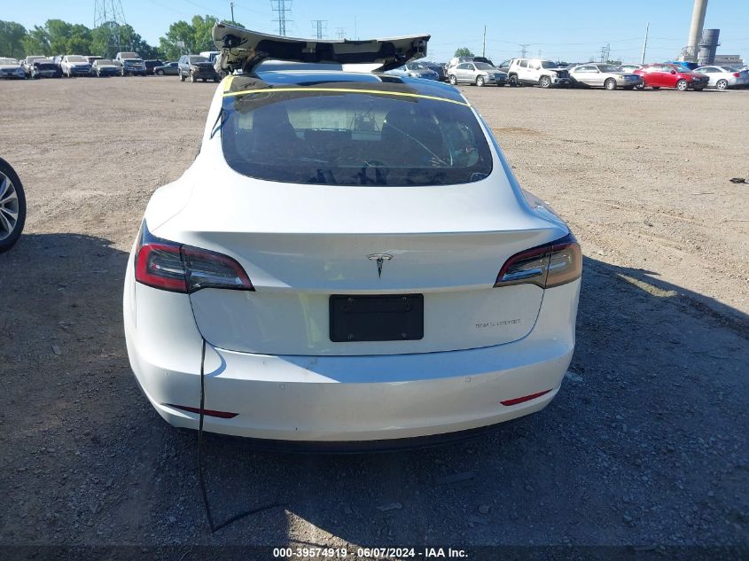 2022 Tesla Model 3 Long Range Dual Motor All-Wheel Drive VIN: 5YJ3E1EB6NF272303 Lot: 39574919