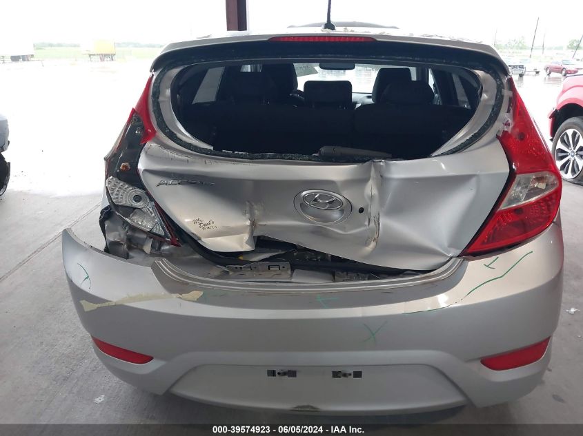 2012 Hyundai Accent Se VIN: KMHCU5AE8CU026024 Lot: 39574923