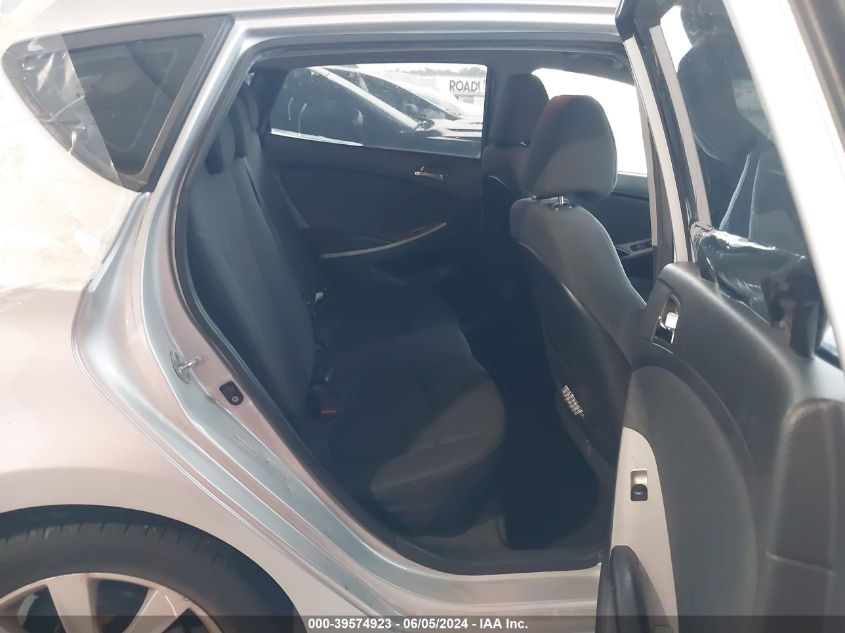 2012 Hyundai Accent Se VIN: KMHCU5AE8CU026024 Lot: 39574923