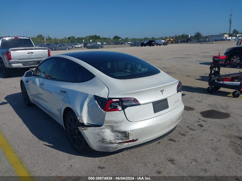 2021 Tesla Model 3 Long Range Dual Motor All-Wheel Drive VIN: 5YJ3E1EBXMF919106 Lot: 39574939