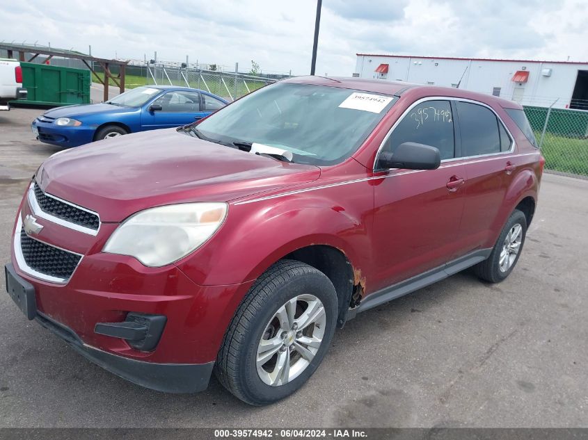 2010 Chevrolet Equinox Ls VIN: 2CNALBEW4A6414472 Lot: 39574942