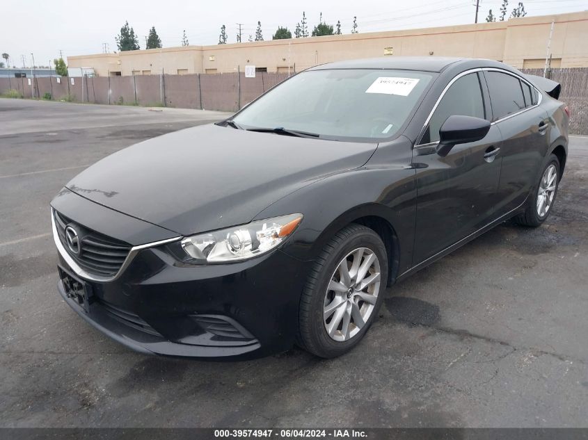 2016 Mazda Mazda6 I Sport VIN: JM1GJ1U58G1476332 Lot: 39574947