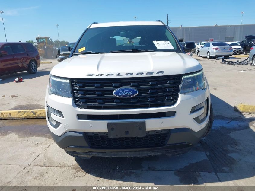 2017 Ford Explorer Sport VIN: 1FM5K8GT0HGD39581 Lot: 39574950