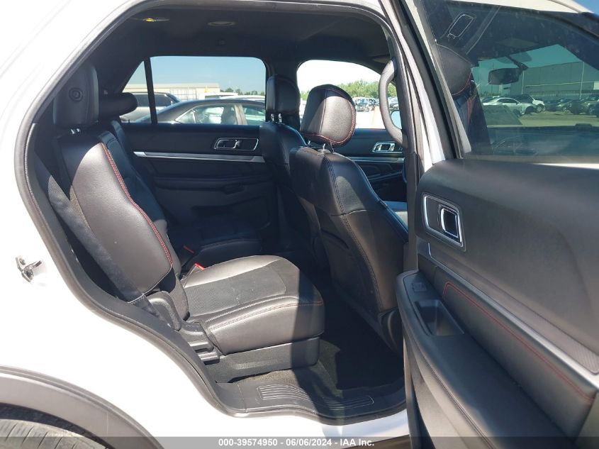 2017 Ford Explorer Sport VIN: 1FM5K8GT0HGD39581 Lot: 39574950