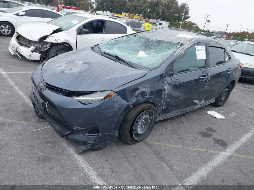 2018 Toyota Corolla Le VIN: 5YFBURHEXJP814360 Lot: 39574957