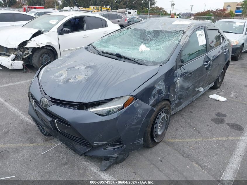 2018 Toyota Corolla Le VIN: 5YFBURHEXJP814360 Lot: 39574957