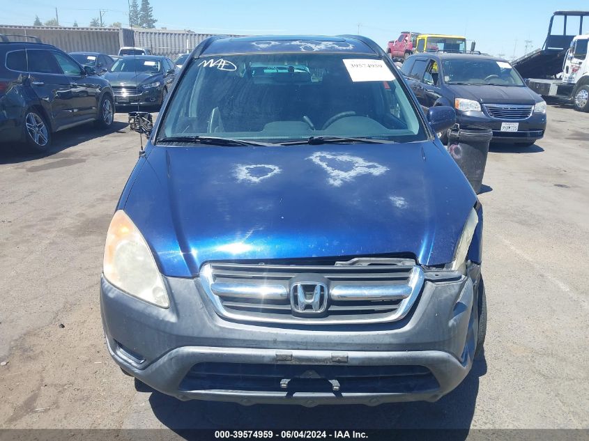 2003 Honda Cr-V Ex VIN: JHLRD78873C048986 Lot: 39574959