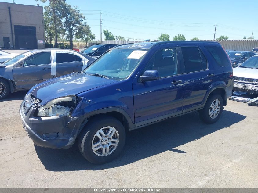 2003 Honda Cr-V Ex VIN: JHLRD78873C048986 Lot: 39574959