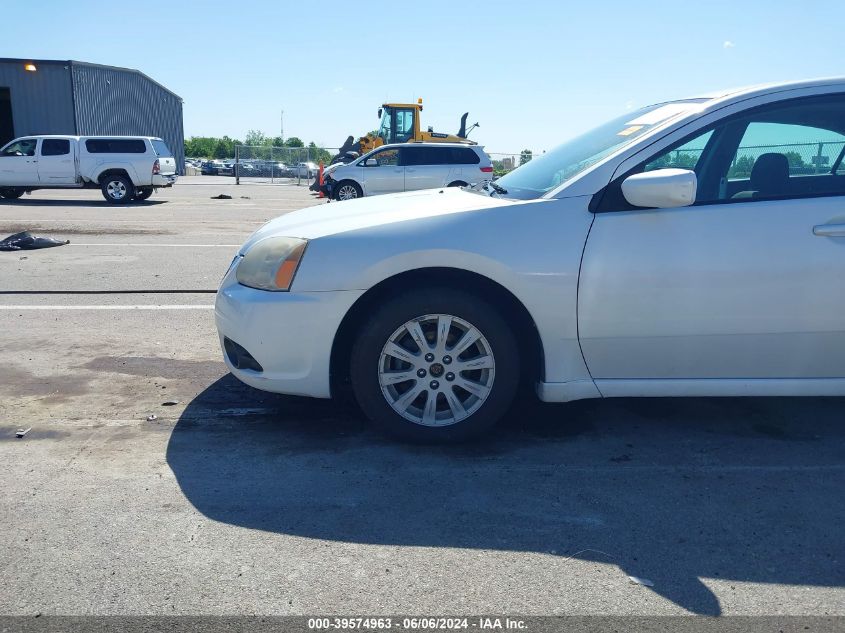 2012 Mitsubishi Galant Fe VIN: 4A32B2FFXCE017287 Lot: 39574963