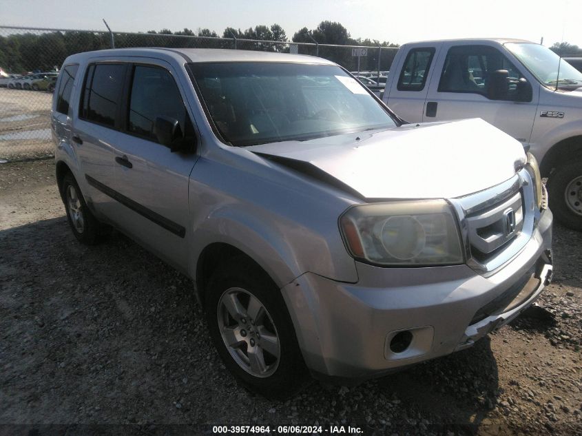 2011 Honda Pilot Lx VIN: 5FNYF3H26BB025935 Lot: 39574964