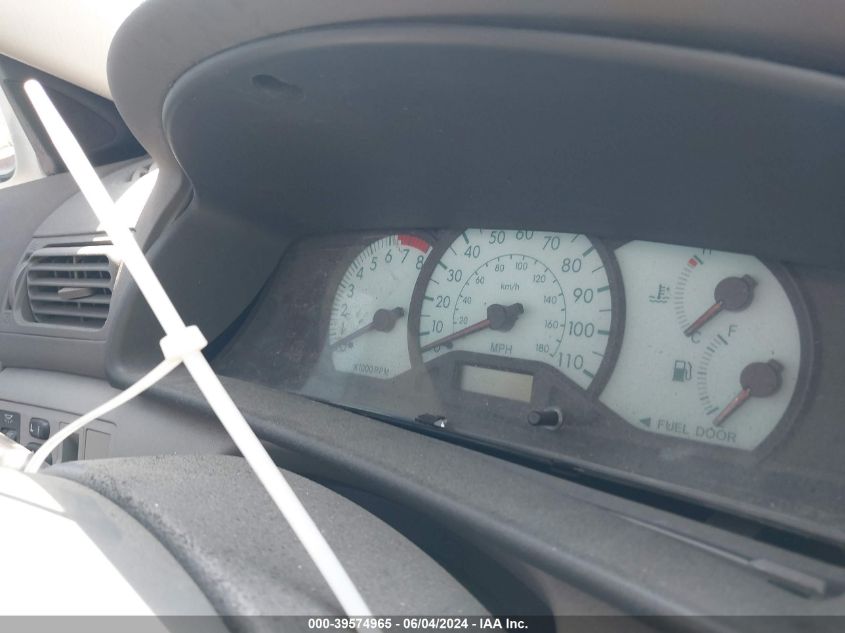 2003 Toyota Corolla Le VIN: JTDBR32E530020368 Lot: 39574965