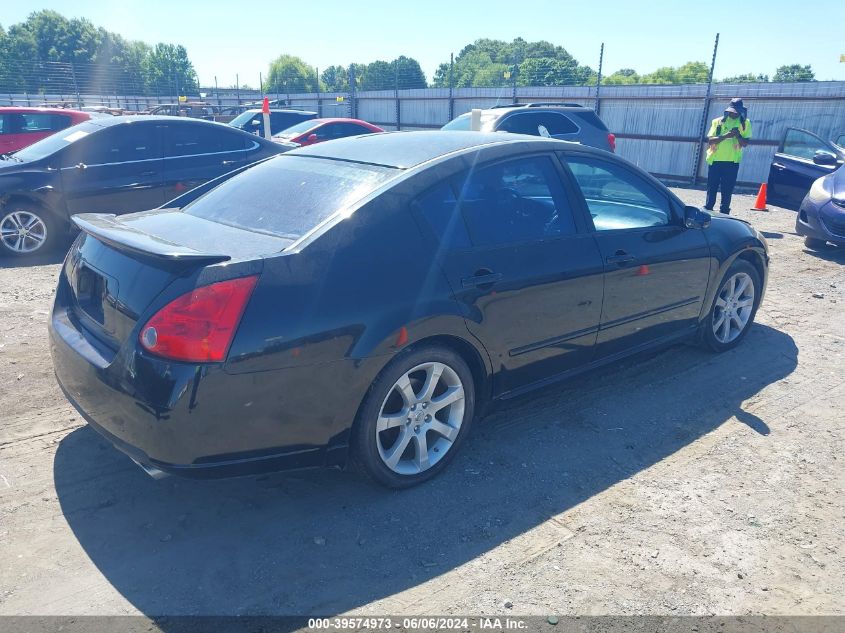 2008 Nissan Maxima 3.5 Se VIN: 1N4BA41E98C818382 Lot: 39574973