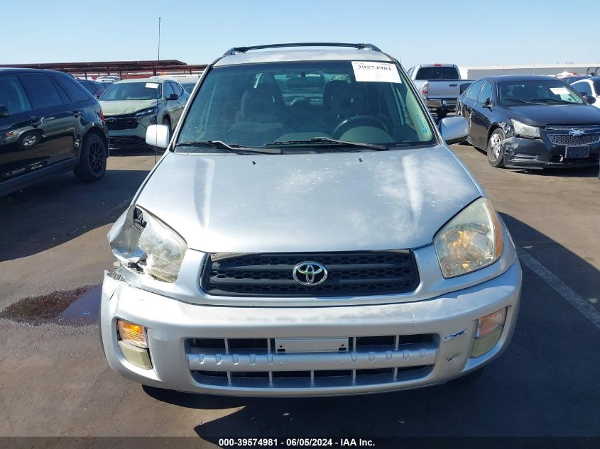 2002 Toyota Rav4 VIN: JTEGH20V020041922 Lot: 39574981
