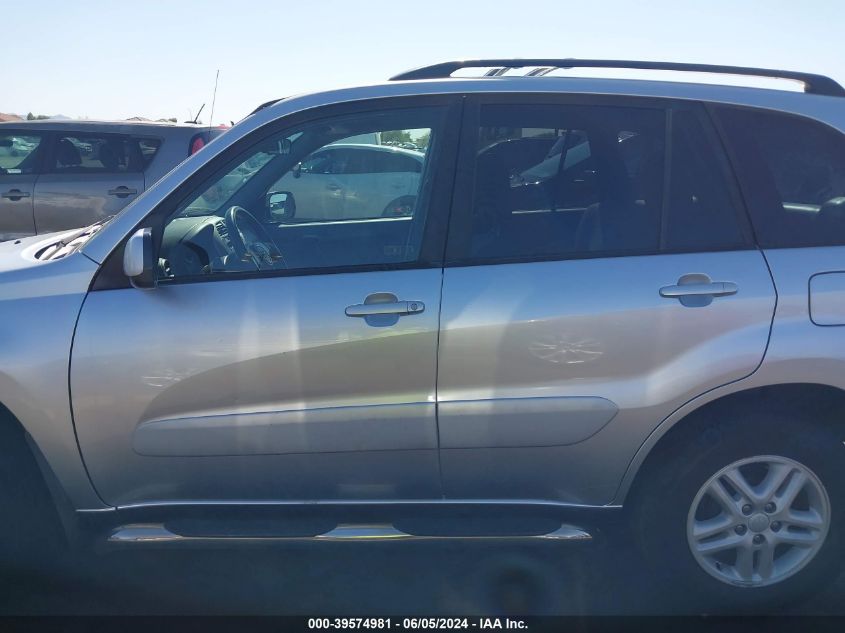 2002 Toyota Rav4 VIN: JTEGH20V020041922 Lot: 39574981