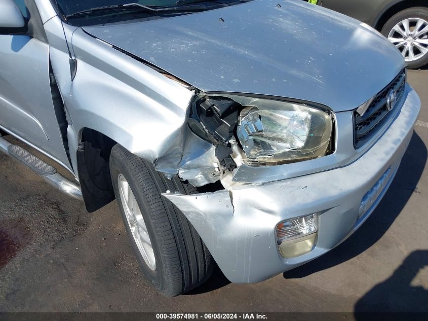 2002 Toyota Rav4 VIN: JTEGH20V020041922 Lot: 39574981