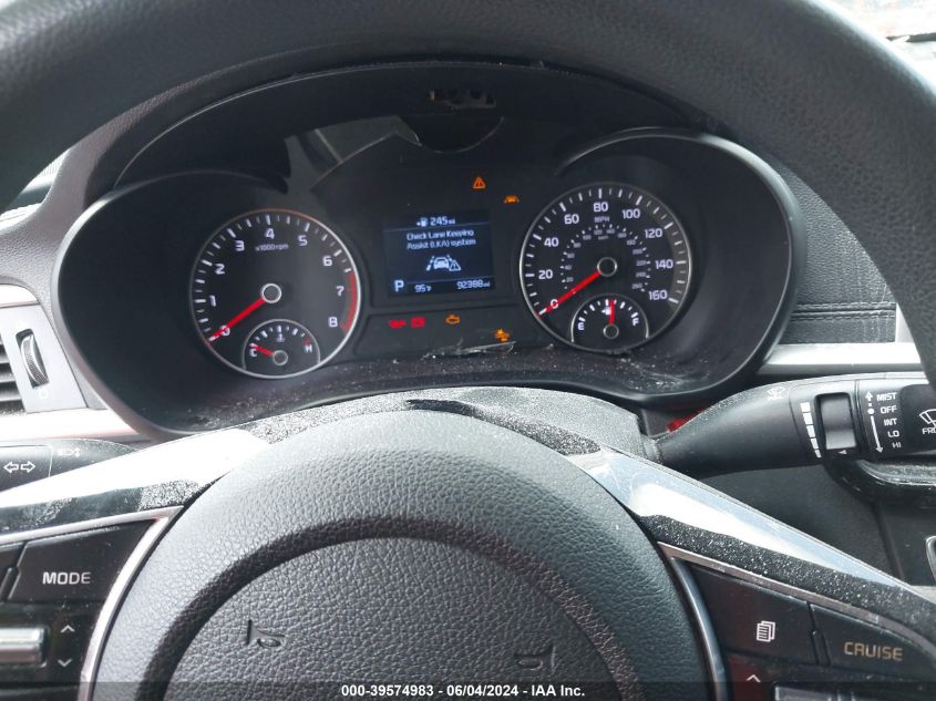 2020 Kia Optima Lx VIN: 5XXGT4L32LG422146 Lot: 39574983