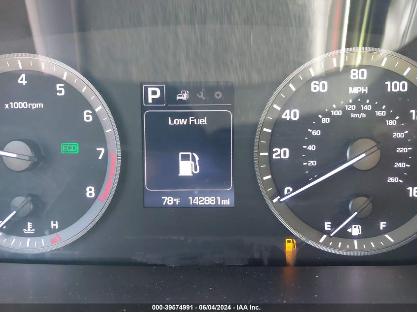 2015 Hyundai Sonata Se VIN: 5NPE24AF9FH049946 Lot: 39574991