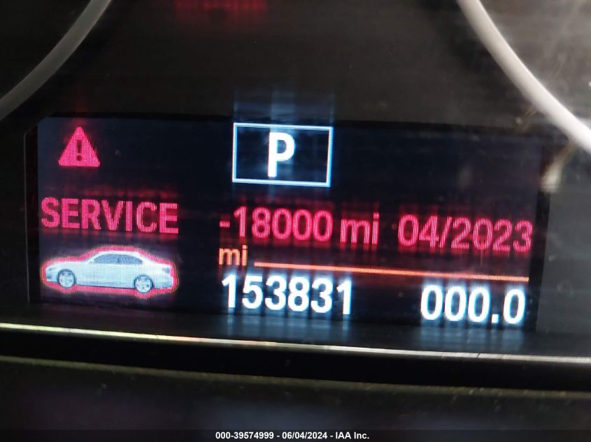 2015 BMW 328I VIN: WBA3A5G58FNS87248 Lot: 39574999