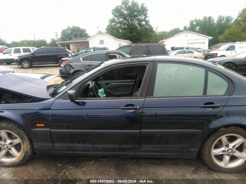 2000 BMW 323I VIN: WBAAM3349YKC71762 Lot: 39575002