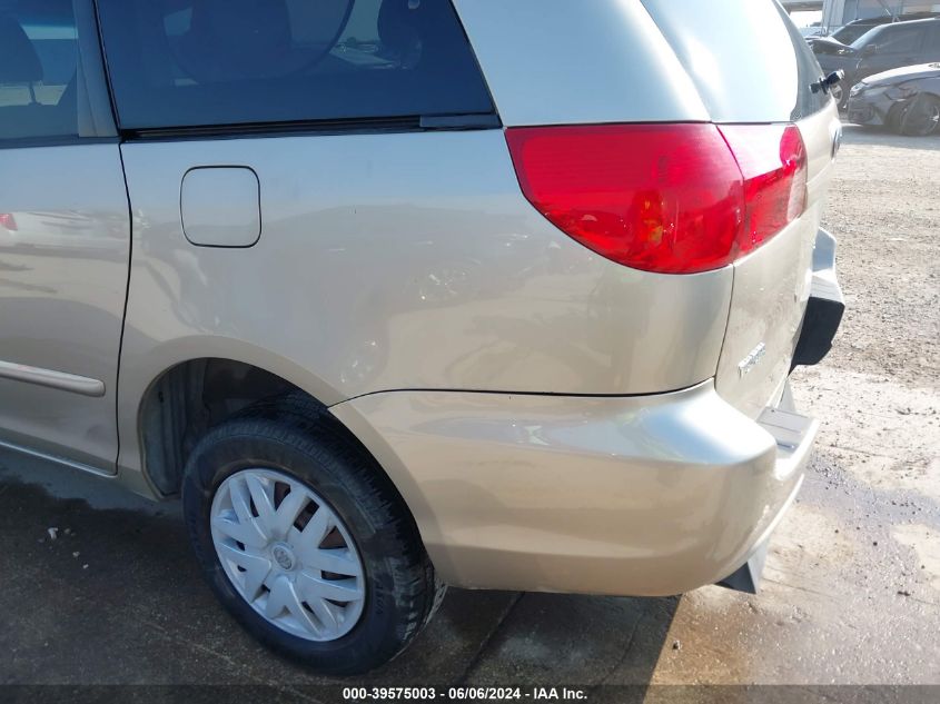 2008 Toyota Sienna Le VIN: 5TDZK23C58S135227 Lot: 39575003