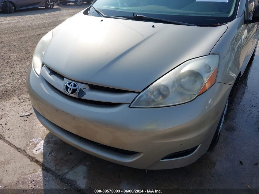 2008 Toyota Sienna Le VIN: 5TDZK23C58S135227 Lot: 39575003