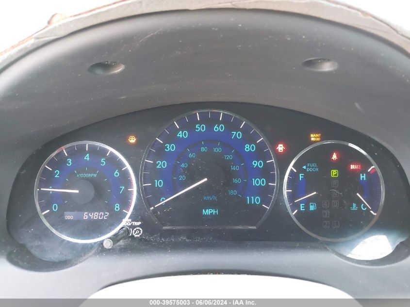 2008 Toyota Sienna Le VIN: 5TDZK23C58S135227 Lot: 39575003