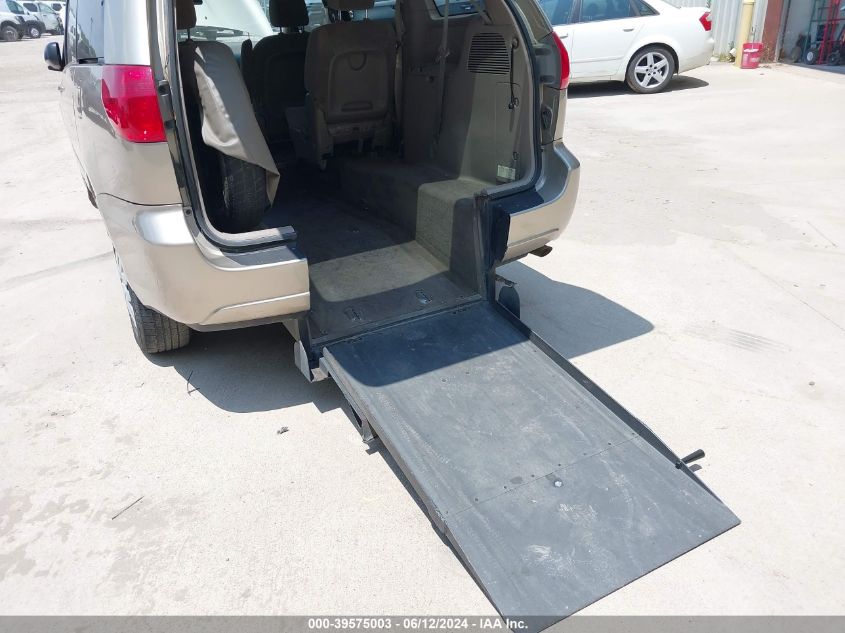 2008 Toyota Sienna Le VIN: 5TDZK23C58S135227 Lot: 39575003