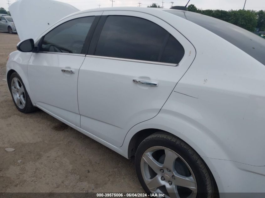 2016 Chevrolet Sonic Ltz Auto VIN: 1G1JE5SB1G4160921 Lot: 39575006