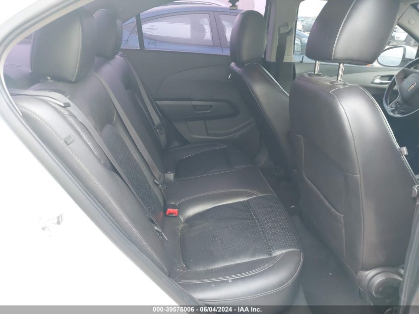 2016 Chevrolet Sonic Ltz Auto VIN: 1G1JE5SB1G4160921 Lot: 39575006