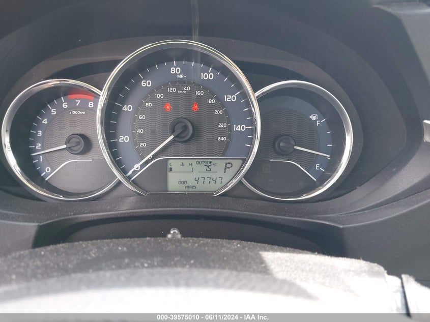 2014 Toyota Corolla Le Plus VIN: 2T1BURHE9EC206299 Lot: 39575010