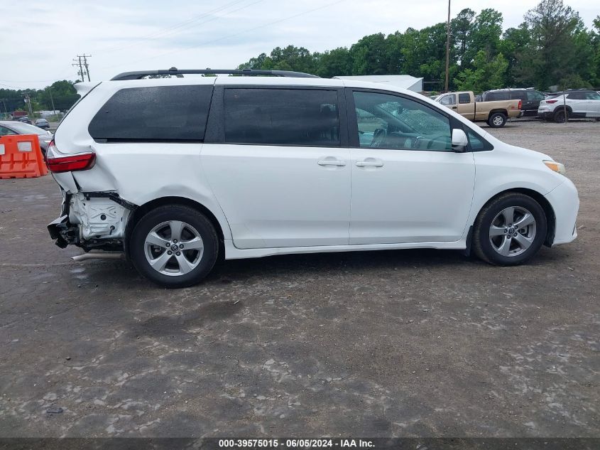 2018 Toyota Sienna Le 8 Passenger VIN: 5TDKZ3DC6JS922890 Lot: 39575015