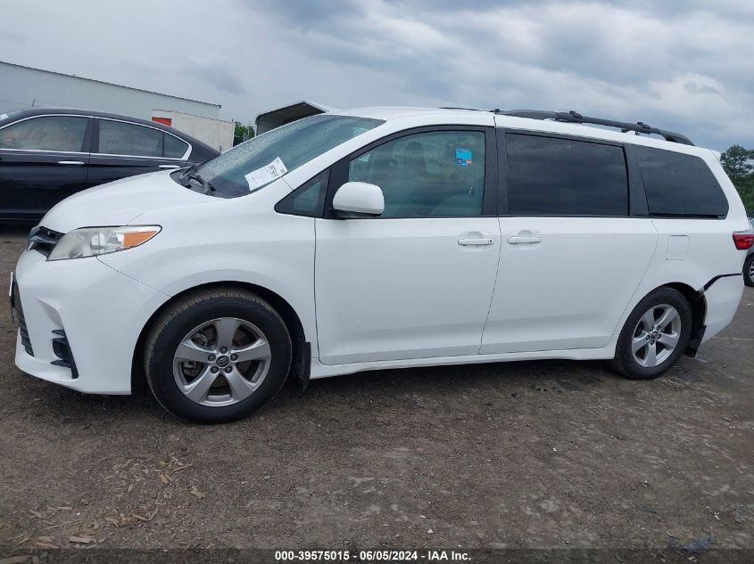 2018 Toyota Sienna Le 8 Passenger VIN: 5TDKZ3DC6JS922890 Lot: 39575015