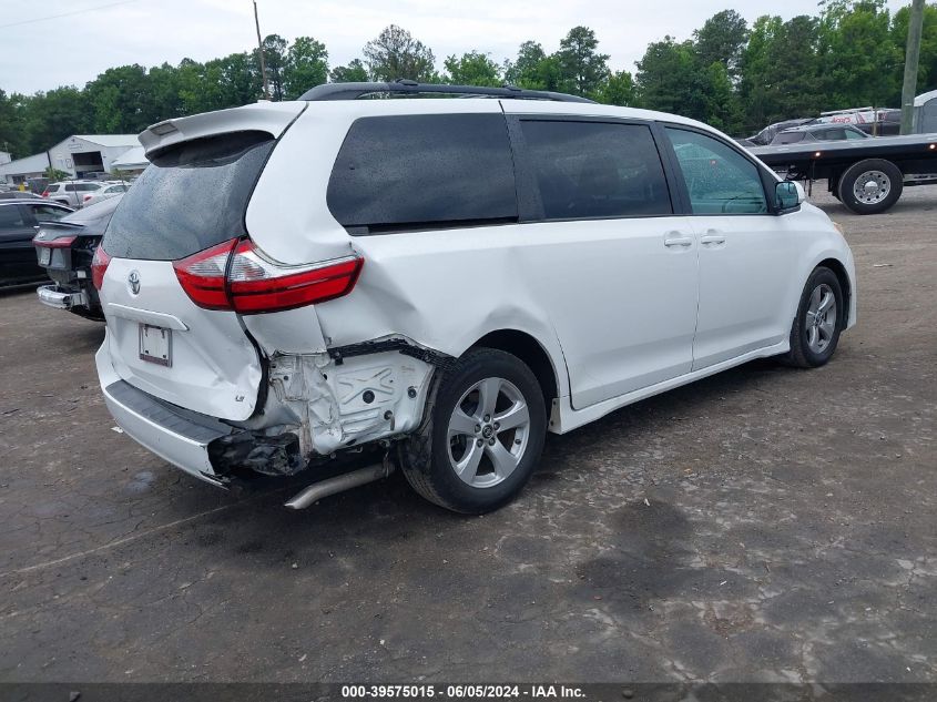 2018 Toyota Sienna Le 8 Passenger VIN: 5TDKZ3DC6JS922890 Lot: 39575015