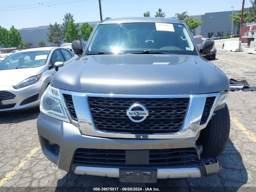 2018 Nissan Armada Sv VIN: JN8AY2ND4J9054598 Lot: 39575017