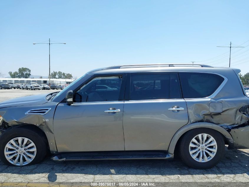 2018 Nissan Armada Sv VIN: JN8AY2ND4J9054598 Lot: 39575017