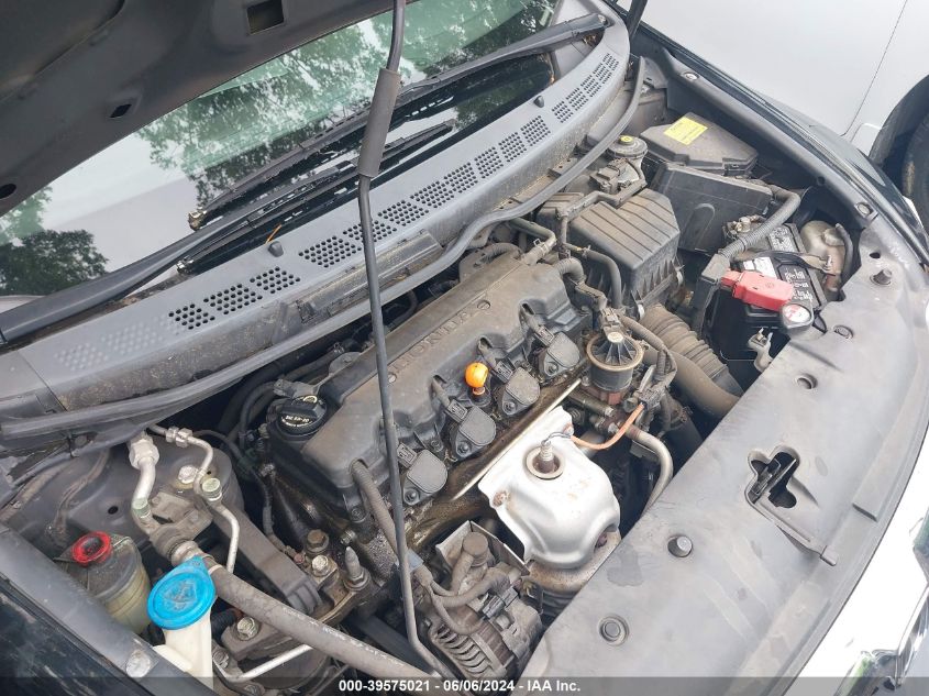 2009 Honda Civic Lx VIN: 2HGFA16509H308618 Lot: 39575021