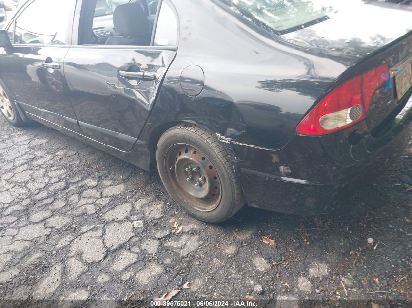 2009 Honda Civic Lx VIN: 2HGFA16509H308618 Lot: 39575021