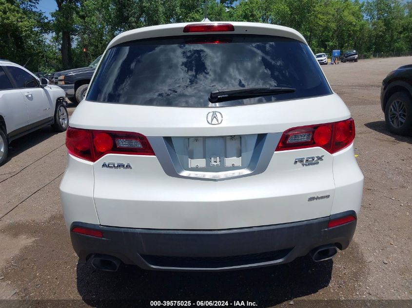 2011 Acura Rdx VIN: 5J8TB1H29BA003190 Lot: 39575025