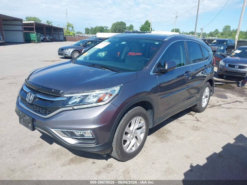 2015 Honda Cr-V Ex-L VIN: 2HKRM3H71FH503319 Lot: 39575026