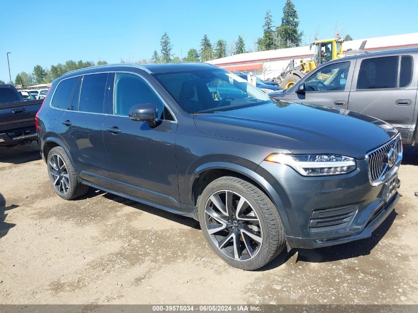 2021 Volvo Xc90 T6 Momentum 6 Passenger VIN: YV4A221K7M1683984 Lot: 39575034