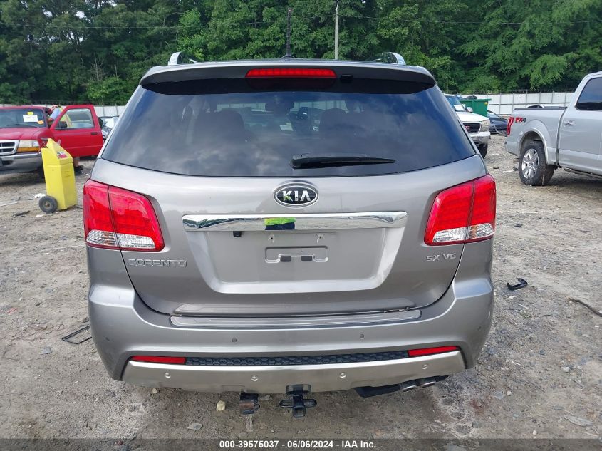 2012 Kia Sorento Sx V6 VIN: 5XYKW4A22CG229163 Lot: 39575037
