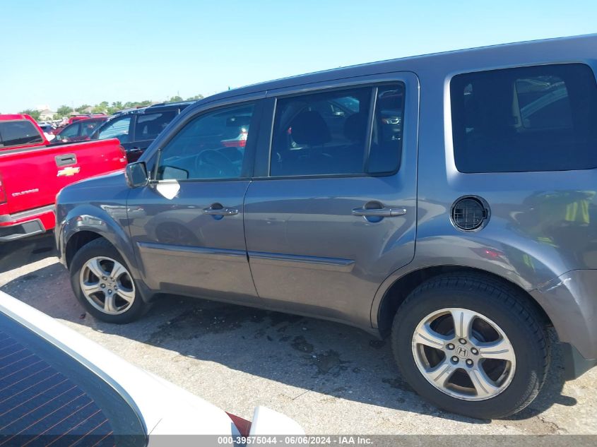 2015 Honda Pilot Ex-L VIN: 5FNYF4H57FB046928 Lot: 39575044