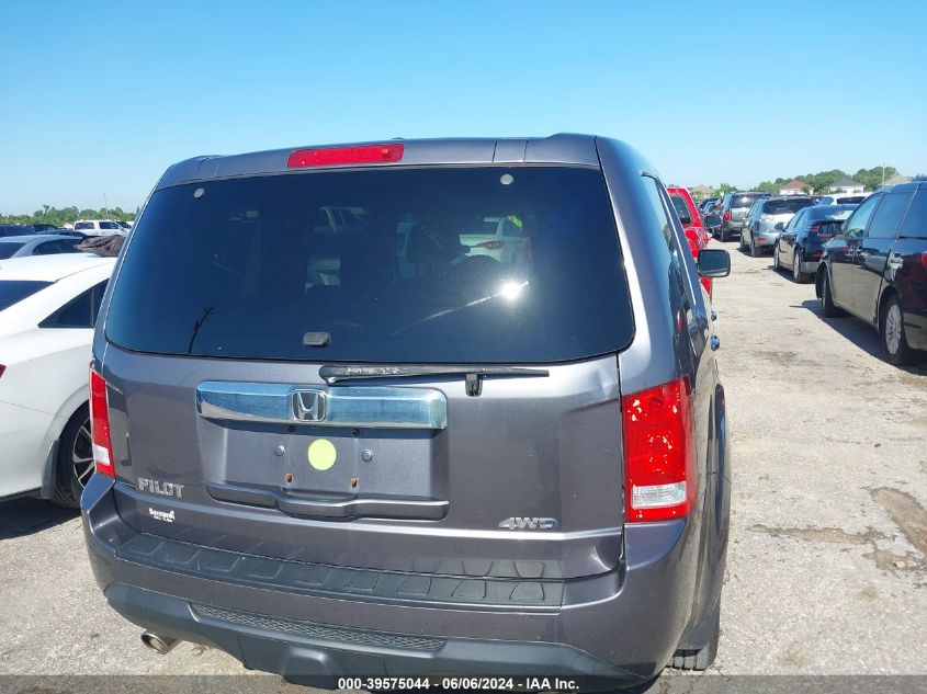 2015 Honda Pilot Ex-L VIN: 5FNYF4H57FB046928 Lot: 39575044