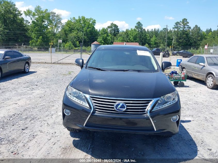 2013 Lexus Rx 450H VIN: JTJZB1BA4D2412426 Lot: 39575045