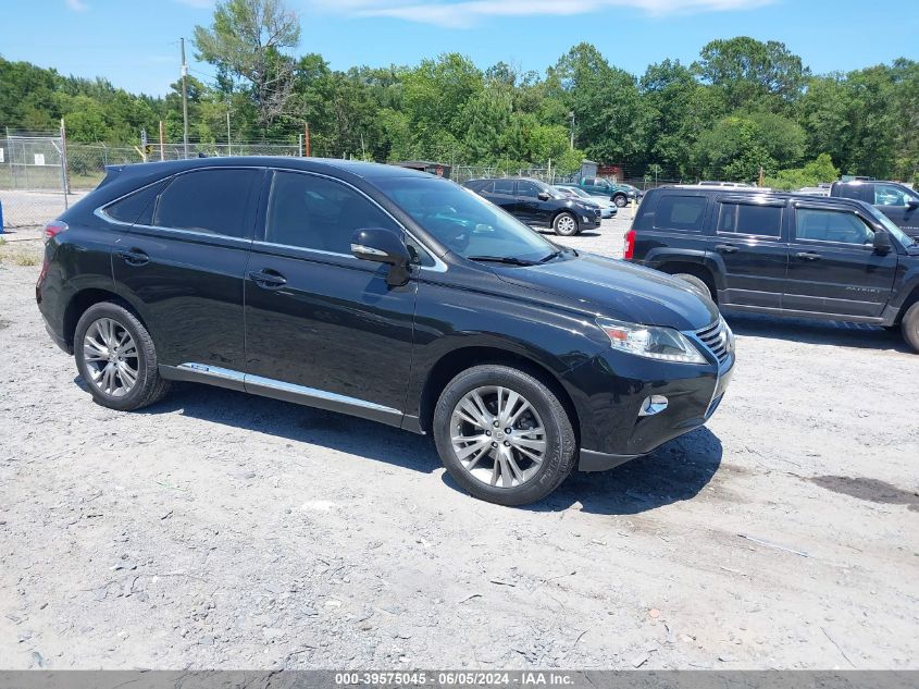 2013 Lexus Rx 450H VIN: JTJZB1BA4D2412426 Lot: 39575045